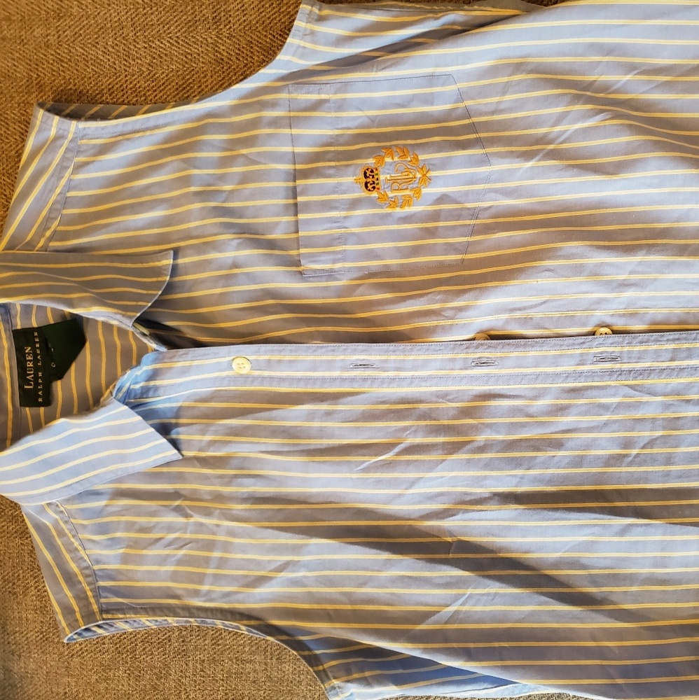 Ralph Lauren womens Sleeveless Blouse